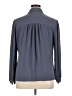 Express 100% Polyester Gray Long Sleeve Blouse Size XL - photo 2