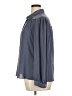 Express 100% Polyester Gray Long Sleeve Blouse Size XL - photo 5