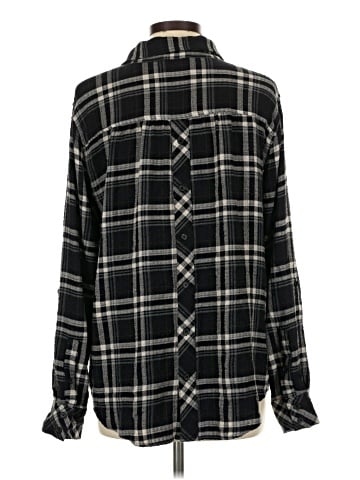 Cosmic Blue Love Long Sleeve Blouse (view 2)