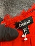 Bebe 100% Nylon Orange Cocktail Dress Size S - photo 7