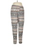 Bobbie Brooks Print Teal Casual Pants Size 2X - photo 1