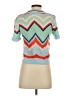 Assorted Brands Chevron-herringbone Teal Sweater Vest Size S - photo 2