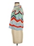 Assorted Brands Chevron-herringbone Teal Sweater Vest Size S - photo 5