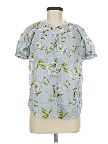 French Connection Short Sleeve Blouse (view 1)