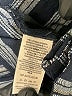 Free People Stripes Blue Silver Casual Pants Size 10 - photo 8
