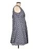 Lands' End Polka Dots Blue Casual Dress Size 12 (petite) - photo 4