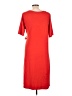 Cuddl Duds Red Casual Dress Size L - photo 2