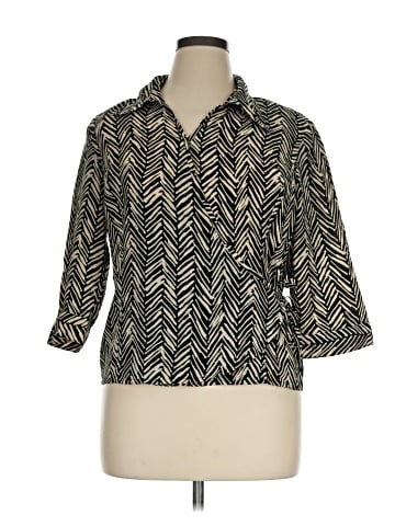 Kathy Che 3/4 Sleeve Blouse (view 1)