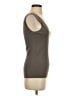 St. John Gray Sleeveless Top Size S (estimated) - photo 4
