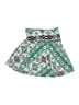 Earthbound Trading Co. 100% Polyester Aztec Or Tribal Print Chevron-herringbone Blue Green Shorts Size XS (estimated) - photo 1