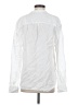 Perry Ellis 100% Linen White Long Sleeve Blouse Size S - photo 2