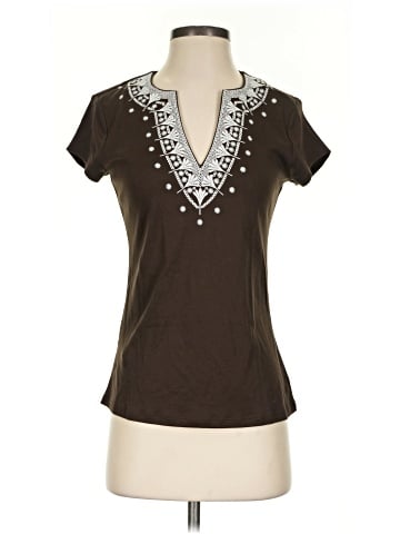 Ann Taylor Short Sleeve Top (view 1)