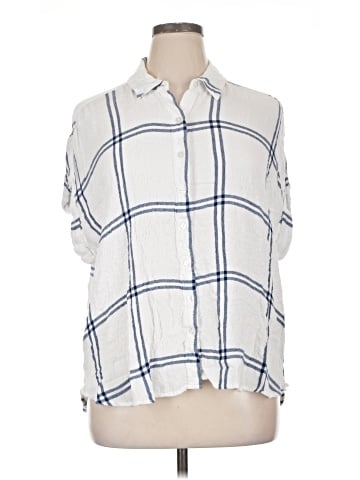 Jane and Delancey Sleeveless Button-Down Shirt (view 1)