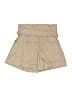 Marissa Webb Solid Tan Khaki Shorts Size 4 - photo 2