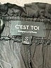 C'est Toi 100% Tencel Black Casual Pants Size S - photo 7
