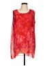 H By Halston 100% Polyester Red Cocktail Dress Size L - photo 1