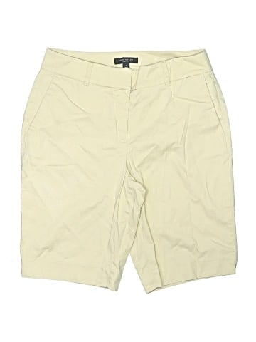 Ann Taylor Khaki Shorts (view 1)