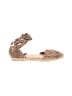 SODA Gold Flats Size 10 - photo 1