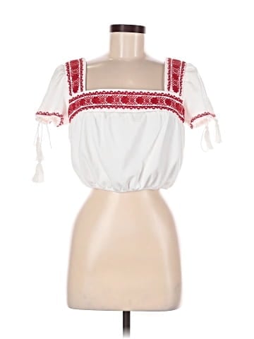Forever 21 Short Sleeve Blouse (view 1)