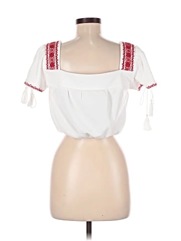 Forever 21 Short Sleeve Blouse (view 2)