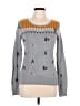 Cooperative Graphic Gray Pullover Sweater Size M - photo 1