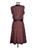 J. McLaughlin Tweed Red Casual Dress Size L - photo 2