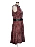 J. McLaughlin Tweed Red Casual Dress Size L - photo 4