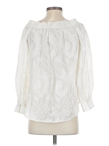 Elizabeth and James 3/4 Sleeve Blouse (view 2)