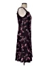 Chaps 100% Polyester Floral Black Cocktail Dress Size M - photo 4