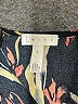 Leith 100% Rayon Floral Black Cocktail Dress Size S - photo 7