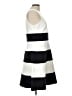 Ann Taylor Stripes White Casual Dress Size 10 - photo 4
