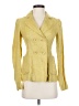 Theory 100% Linen Tweed Yellow Blazer Size P (petite) - photo 1