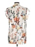Daniel Rainn 100% Polyester White Short Sleeve Blouse Size L - photo 2