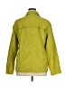 Chico's Solid Green Raincoat Size XL - photo 2