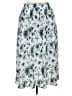 Unbranded Print Blue Casual Skirt Size XL - photo 1