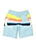 Hurley 100% Polyester Color Block Blue Board Shorts Size S (kids) - photo 2