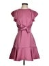 Keepsake 100% Polyester Solid Pink Cocktail Dress Size 0 - 2 - photo 1
