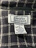 Jennifer Moore 100% Linen Checkered-gingham Black Jacket Size 6 - photo 6