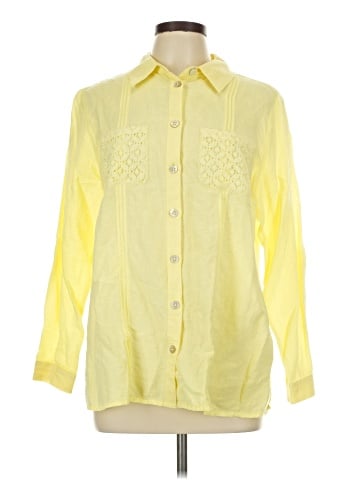 Soft Surroundings Long Sleeve Button-Down Shirt (view 1)
