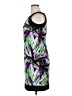 AB Studio Graphic Purple Cocktail Dress Size XL - photo 5