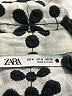 Zara Silver Short Sleeve Blouse Size M - photo 7
