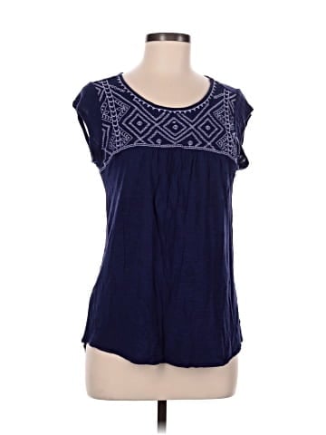 Cable & Gauge Short Sleeve Top (view 1)