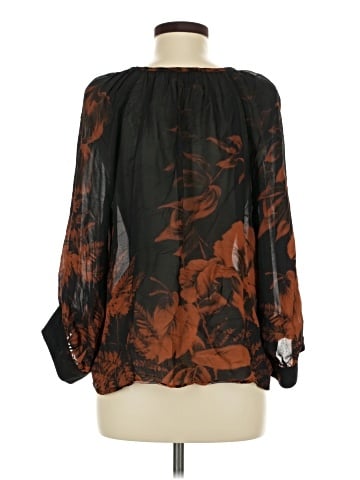 Karen Kane 3/4 Sleeve Blouse (view 2)