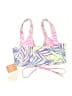 Maaji Tropical Purple Swimsuit Top Size S - photo 2