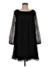 Susana Monaco 100% Polyester Black 3/4 Sleeve Top Size 8 - photo 1