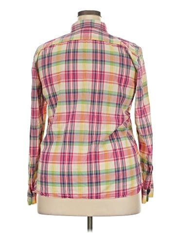 Lauren by Ralph Lauren Long Sleeve Button-Down Shirt (view 2)
