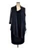 Connected Apparel Blue Cocktail Dress Size 20 - photo 1