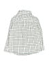 Janie and Jack 100% Cotton Checkered-gingham White Long Sleeve Button-Down Shirt Size 12-18 mo - photo 2