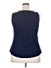 Market and Spruce 100% Polyester Blue Sleeveless Blouse Size XXL - photo 2