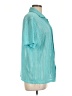 Original Use Teal Short Sleeve Button-Down Shirt Size L - photo 4